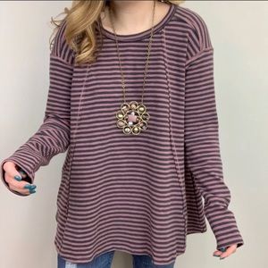 🆕Striped Cotton Top + free 🎁